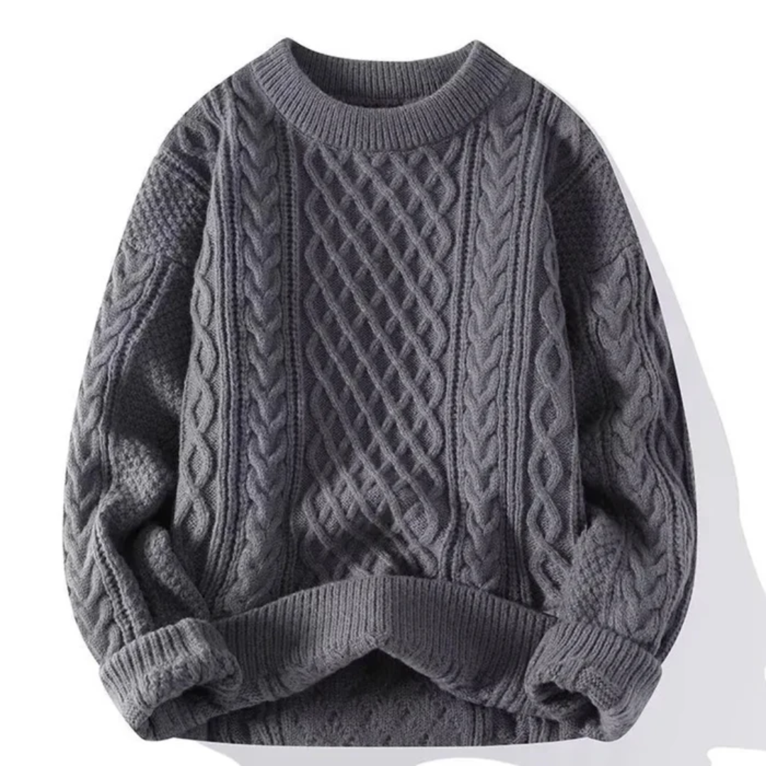 Men’s Nuuk Cable-Knit Winter Jumper